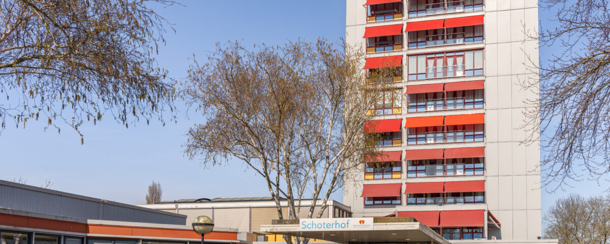 Gebouw van verpleeghuis Schoterhof Kennemerhart