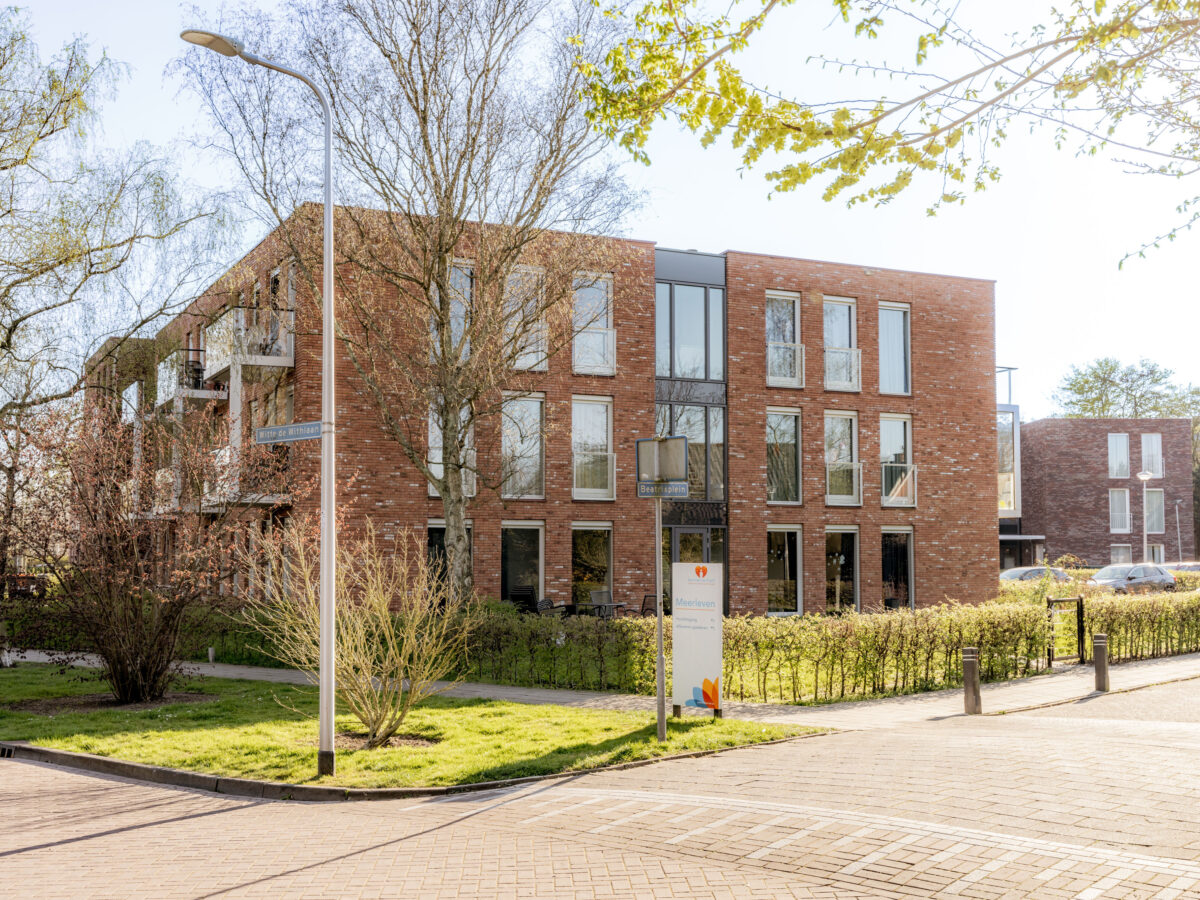 Gebouw van verpleeghuis Meerleven Kennemerhart