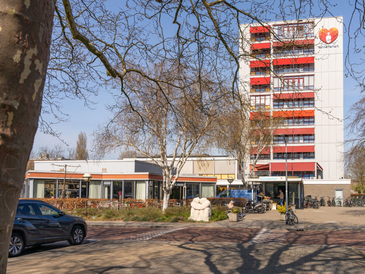 Gebouw van verpleeghuis Schoterhof Kennemerhart