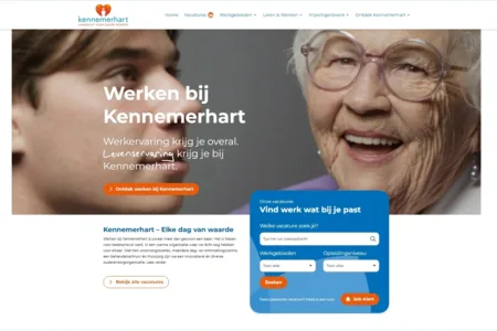 Visual van de werken bij Kennemerhart website