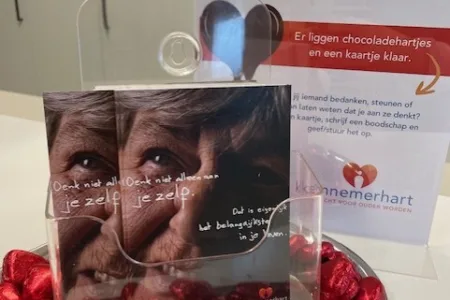 Actie voor de Week van de Mantelzorg met de boodschap: 'Mantelzorgers, bedankt!