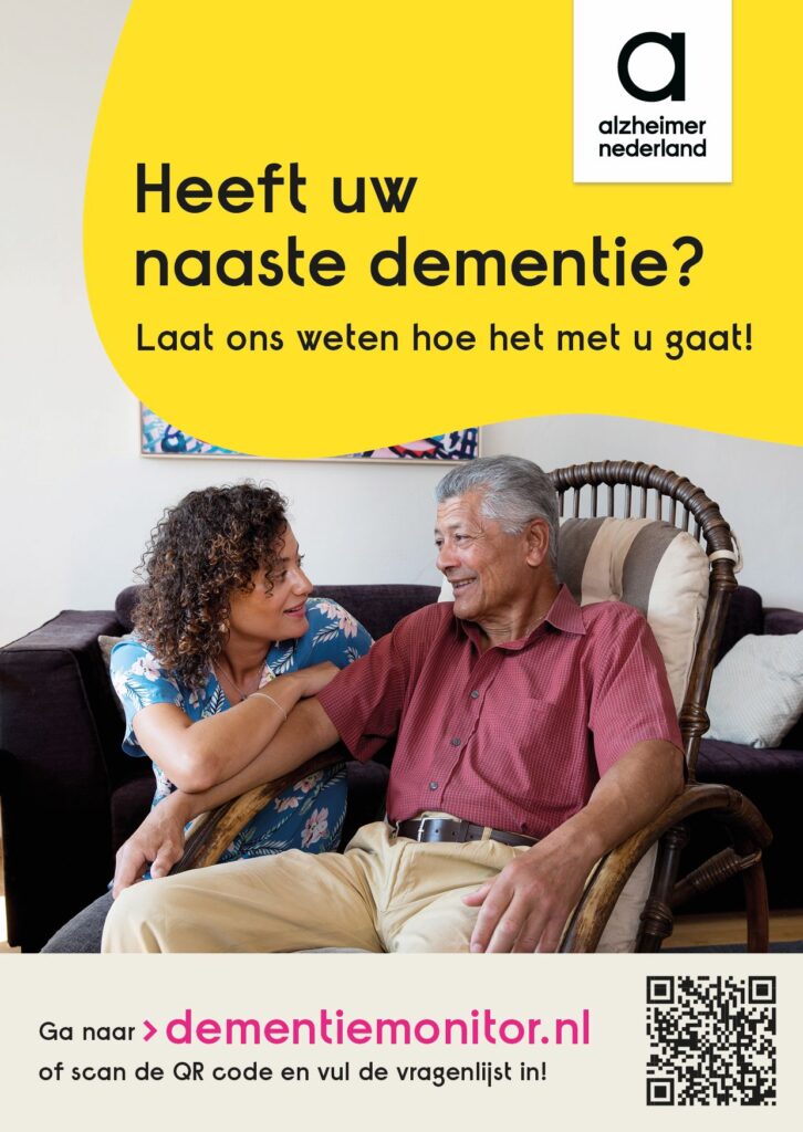 Dementiemonitor 2026 Alzheimer Nederland flyer